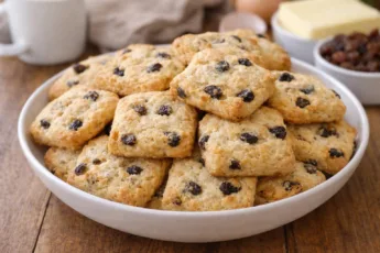 Домашнее печенье с изюмом на сметане рецепт