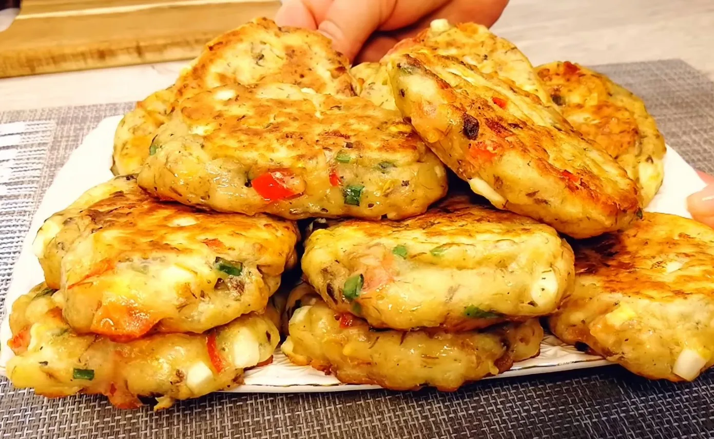 Яичные оладьи с секретом