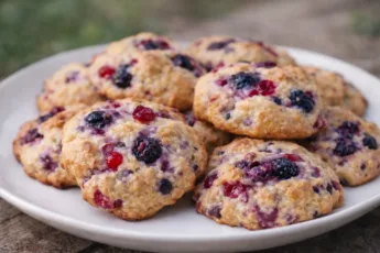 Мягкое домашнее печенье с ягодами и лимонной цедрой от Виктора Ерофеева