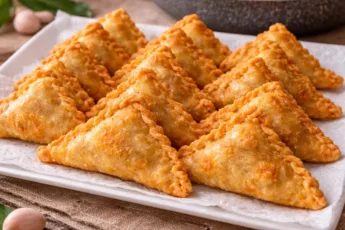 Золотистые посикунчики на тарелке