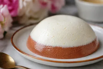 Белоснежный творожный торт-суфле