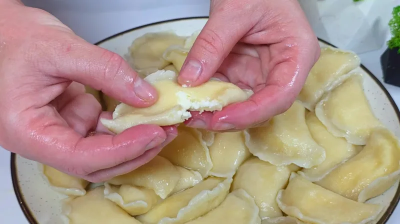 Вареники с творогом