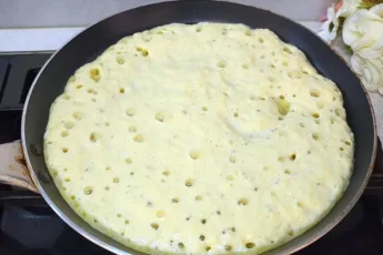 Пышные манные блины