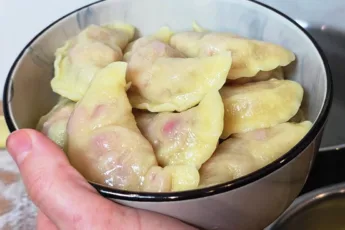 Сочные летние вареники