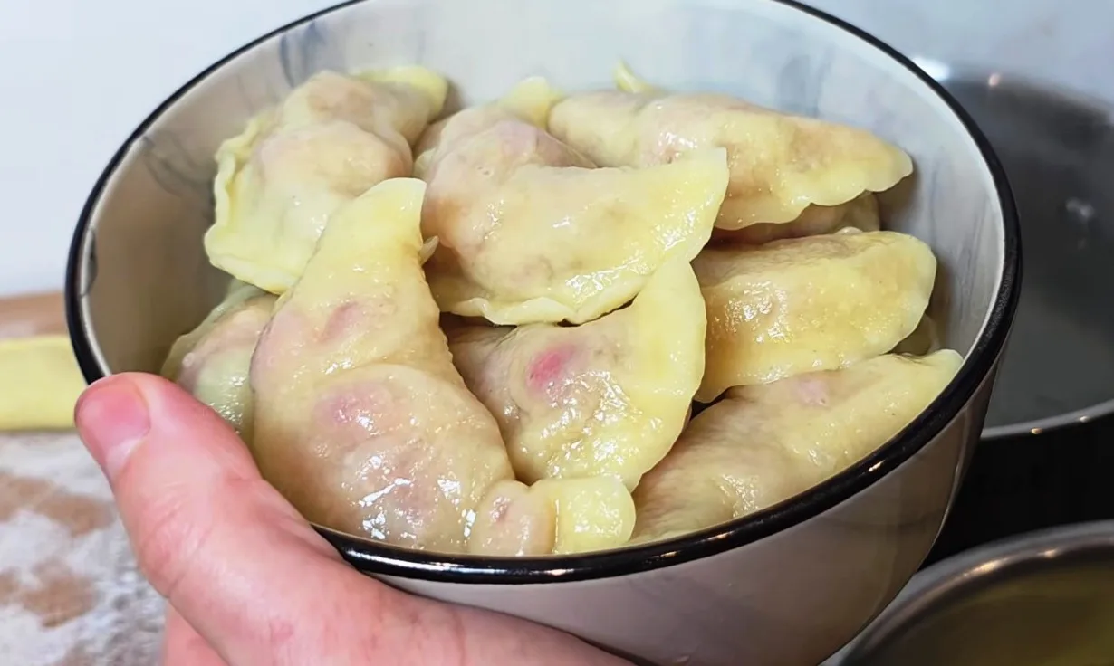 Сочные летние вареники