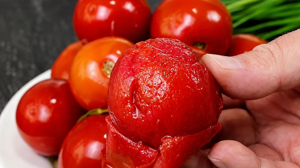 Пикантная закуска из маринованных томатов