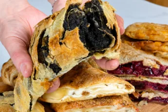 Румяные запеченные вертуты с сочной начинкой