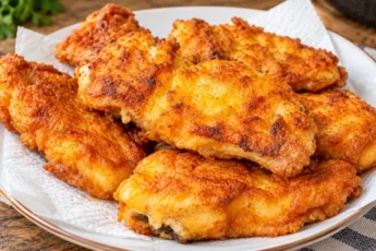 Золотистые кусочки рыбы в кляре